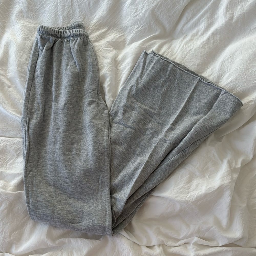Aerie Fleece Flare Leg Pant